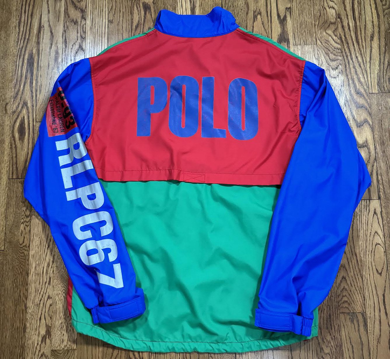 Vintage Polo Ralph Lauren P-93 RLPC67 Colorful Jacket (Size Vintage Polo Ralph Lauren P-93 RLPC67 Colorful Jacket (Size